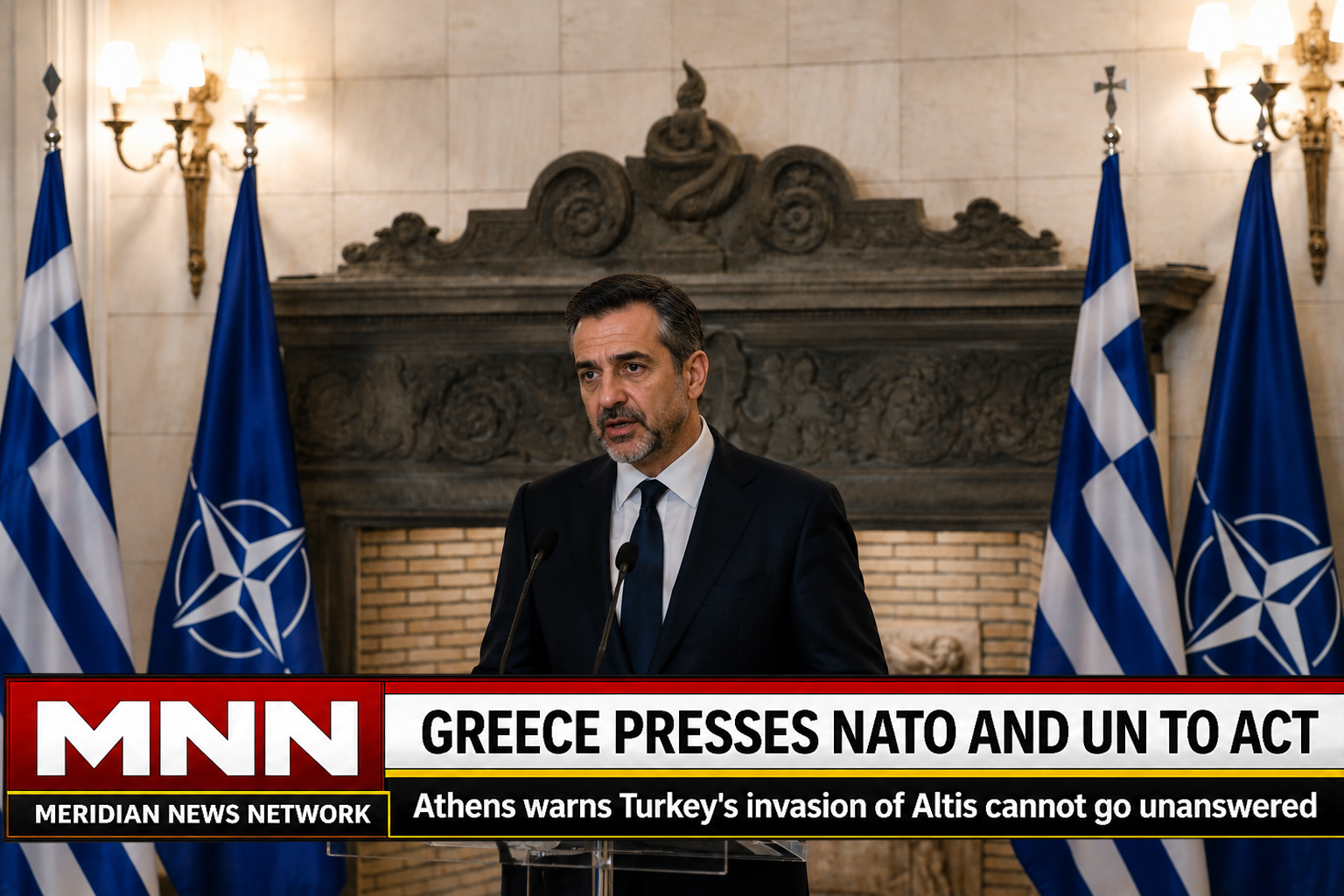 Greece presses for NATO and UN action over Altis