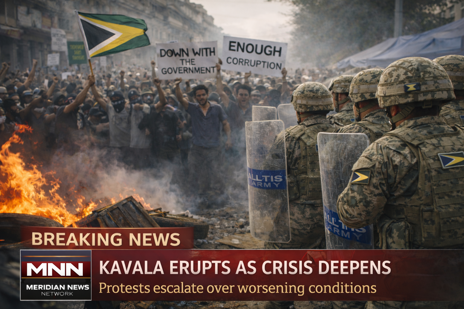 Fresh Kavala Protests Signal Deepening Crisis on Altis