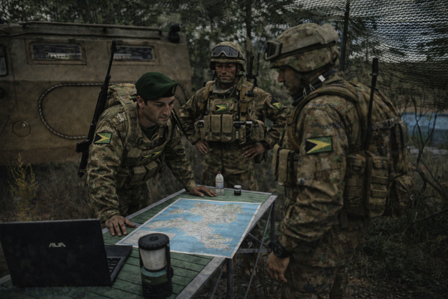 2nd Squad, 3rd Platoon during the Poseidon Crisis