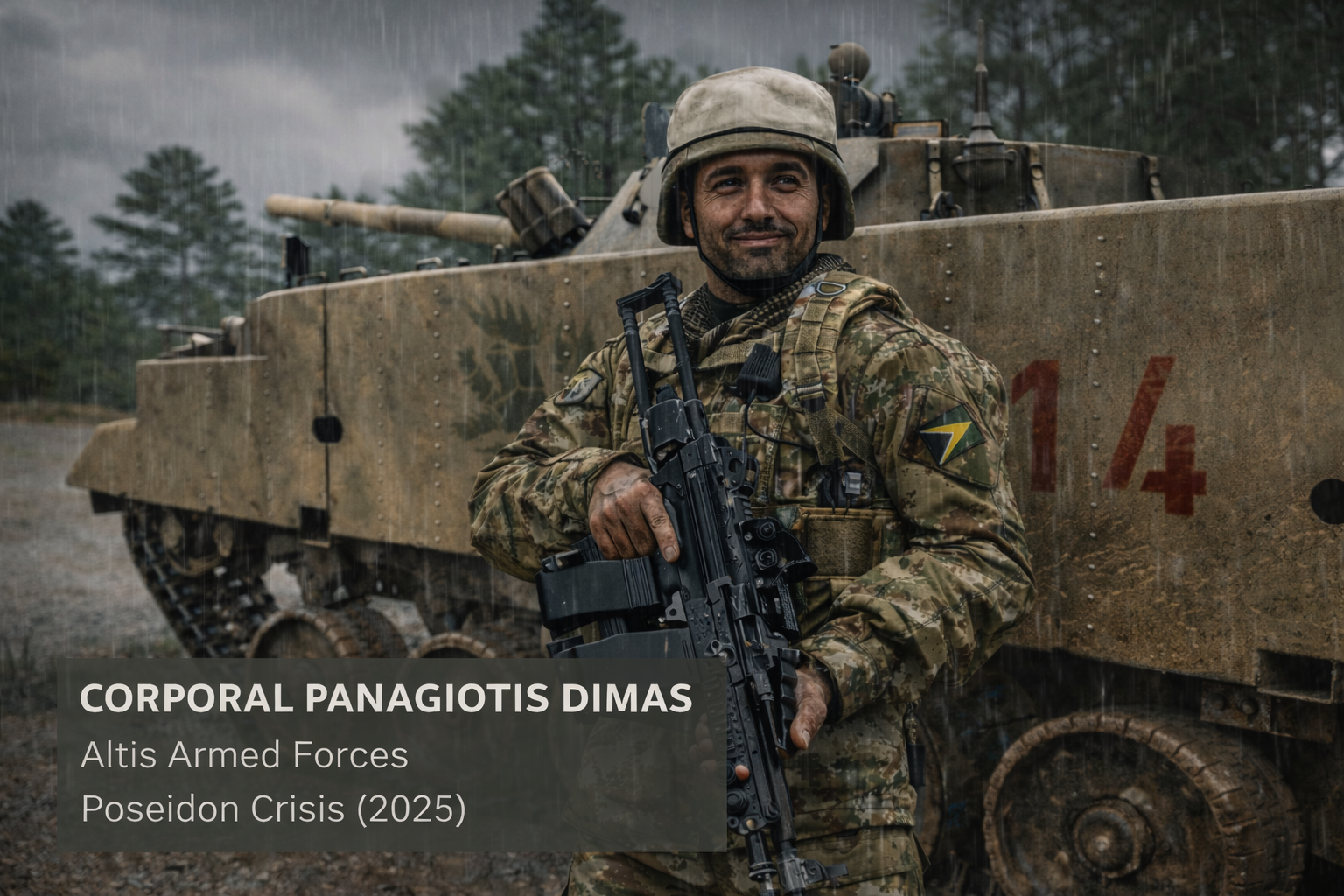 Portrait of Panagiotis Dimas