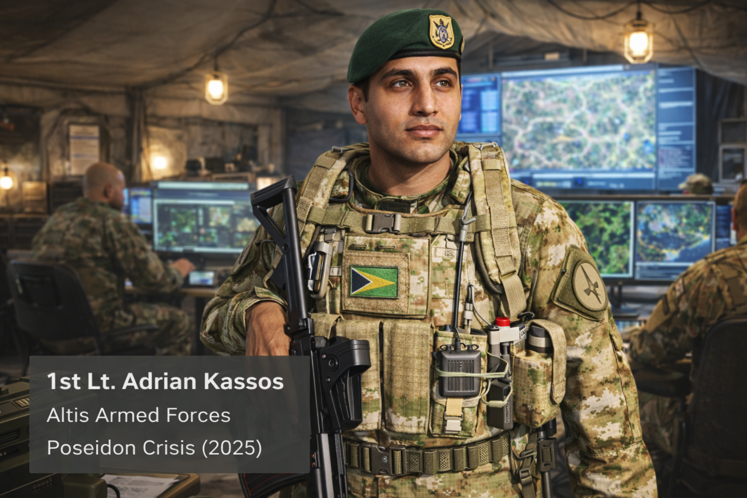 Portrait of Adrian Kassos