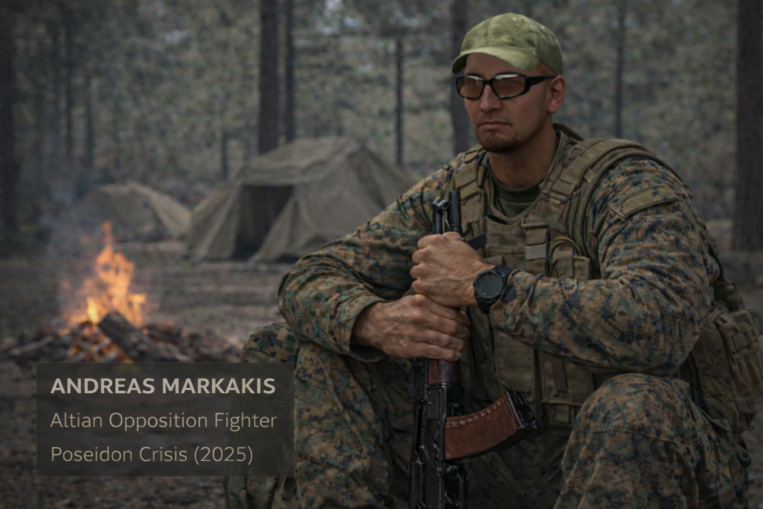 Portrait of Andreas Markakis