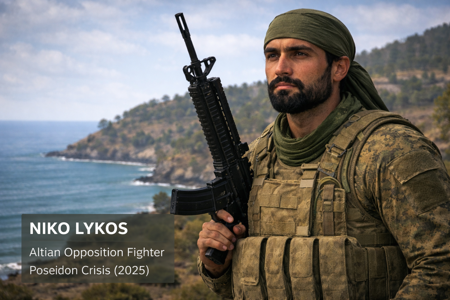 Portrait of Niko Lykos