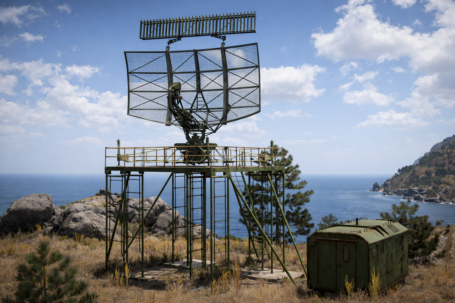 AAF radar position in northern Altis